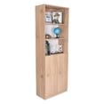 thumbnail image 1 of Librero Home, Macadamia y Blanco con Dos Puertas Virtual Muebles, 1 of 8