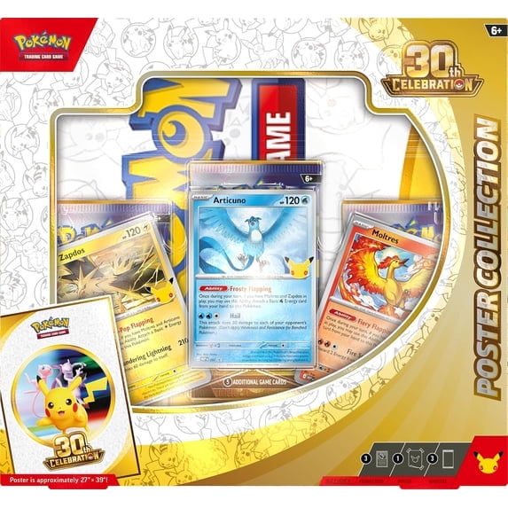 Pokemon TCG: 30th Celebration Poster Collection
