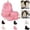 Hot Pink, variant on School Backpack Coquette Bow Nylon Backpack 3Pcs Set Cute College Laptop Rucksack Fashion Travel Daypack
