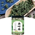 thumbnail image 3 of Té de hoja de morera, polvo enlatado, proceso de molienda, té de hojas sueltas de hierbas suaves naturales, 150g, 3 of 14