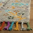thumbnail image 3 of SAFAVIEH Blossom Hamilton Floral Wool Runner Rug, Grey/Multi, 2'3" x 6', 3 of 9