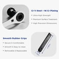 thumbnail image 5 of Bike Bottom Bracket Tool for 44 OD 16 Notch, Cr-V Steel + Ni-Cr Plating 1/2” Driver Bicycle Bottom Bracket Bearing Install Removal Tool for OD 44mm 16 Notch Compatible with BB51/BB52/BB70/BB71/RS500, 5 of 6