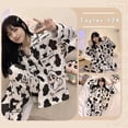 thumbnail image 2 of Pijamas Kawaii Crayon Shin-Chan de vaca, ropa de dormir de Anime japonés Y2K para niña, pantalones de manga larga de algodón a la moda, ropa de descanso fina, 2 of 4