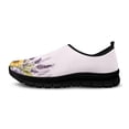 thumbnail image 6 of Psesaysky Lavender Sunflowers Printed Sneakers Women's Slip on Anti-Slip Breathable Walking Shoes Size 5.5-11.5, 6 of 7