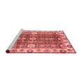 thumbnail image 2 of Ahgly Company Machine Washable Indoor Rectangle Abstract Red Modern Area Rugs, 8' x 10', 2 of 4