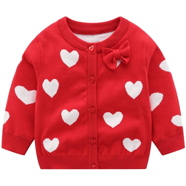 Cárdigan para niña pequeña, suéter de punto para niña, ropa de invierno para niña