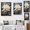 thumbnail image 4 of Designart "Serene Lotus Blossom I" Lotus Floater Framed Canvas Wall Art, 4 of 5