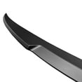 thumbnail image 6 of Ikon Motorsports Trunk Spoiler Compatible With 2021-2024 Tesla Model S Matte Black ABS IK Style Rear Wing Tail Lip Deck Lid Bodykit, 6 of 7