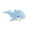 Blue, variant on WozhuoToy Dolphin Animal Plush Toys Large Animal Stuffed Plushies Super Soft Cute Cuddly Pillow Cushion Stuff Dolls Birthday Gifts for Children Kids Boys Girls Room Decor, 7.8 Inches