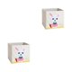 thumbnail image 4 of Matsuzay Contenedor de almacenamiento multiusos para juguetes y ropa Cubo de almacenamiento plegable Bloques de anidación Caja de Type3 NO3, 4 of 6
