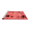 thumbnail image 2 of Ahgly Company Machine Washable Indoor Rectangle Abstract Red Modern Area Rugs, 8' x 12', 2 of 4