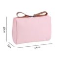 thumbnail image 4 of Bolsa de cosméticos de nailon, caja de maquillaje impermeable para viajes de verano femeninos (rosa) Likrtyny Cuidado Belleza, 4 of 9