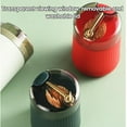thumbnail image 4 of Pop-Up Automatic Toothpick Dispenser, Push Button Toothpick Holder Pops Out, for Home Livingroom Kitchen (1, Red, 3.35*2.36in), 4 of 7