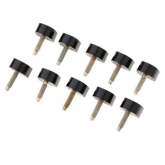 2x High Replacement Tips, 10 Pairs, High Shoe Repair , Stiletto Cover Caps Protectors - Black