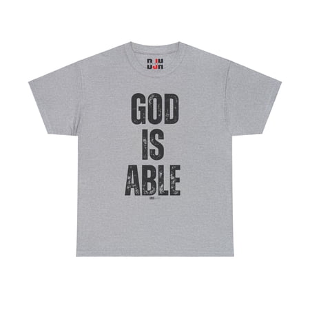 DJH Apparel | God Is Able Inspirational Christian Unisex T-shirt