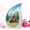 Bear-4, variant on VALERASH Bear Teardrop Urn for Ashes Adult Male & Female Set of 1 Large & 4 Keepsake Drop Urn - Mini Blue Cremation Urns for Human Ashes - 10 & 3 Inch