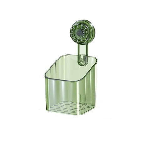 Shower Caddy Strong Suction Shower Shelf Organizer Bathroom Removable (Green)