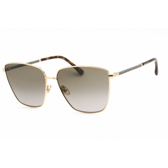 Jimmy Choo Women's LAVI/S 60mm Sunglasses, Gold