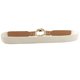 thumbnail image 5 of Cinturón de vestir Sonducket de cuero con hebillas ajustable multicolor, 5 of 6