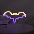 thumbnail image 3 of Halloween LED Neon Sign Light ,Halloween Lamp with Battery Powered/USB Holder Base, Halloween Decor, 3 of 5