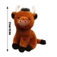 thumbnail image 2 of TIELUTT Cow Stuffed Animal Cuddly Friend for Kids and Adults, 2 of 7
