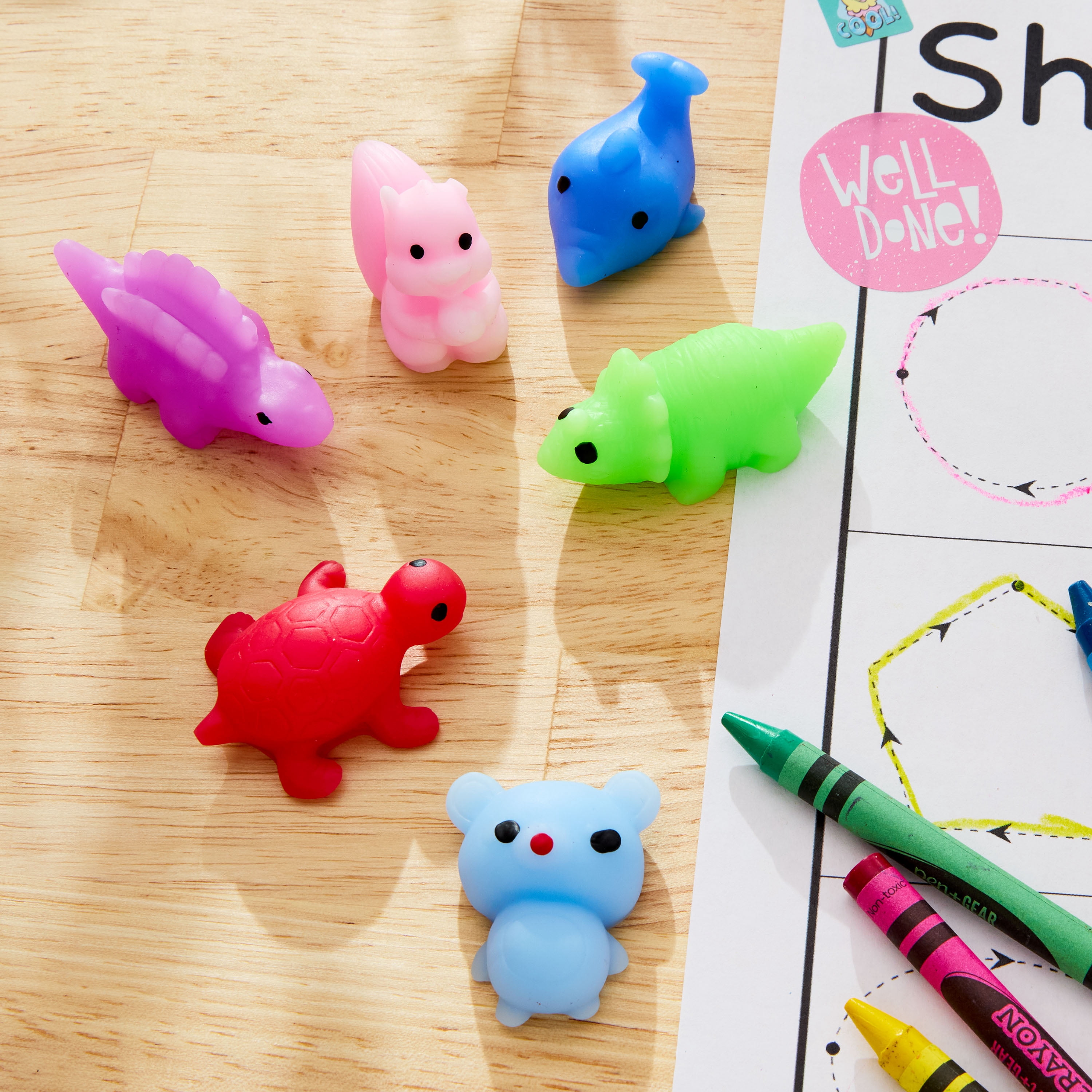 Pen+Gear Sensory Squishy Toys, Cute Squishies Fidget Toys