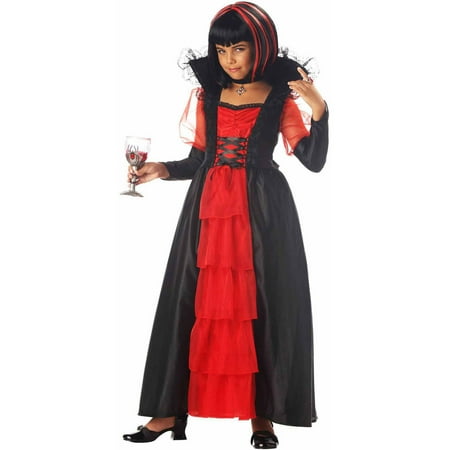 Regal Vampira Girls' Child Halloween Costume