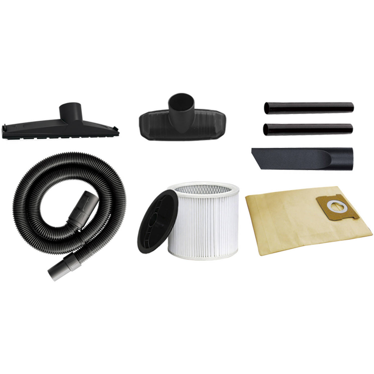 STANLEY 8 gal Stainless Steel Wet Dry Vacuum with Hose Accessories and Tool Storage - image 4 of 7
