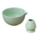 thumbnail image 3 of Cuenco de Matcha Japonés Tradicional de 2 Piezas Y Soporte para Batidor, Cuenco de Matcha Japonés de 500ml para Mesa de claro, 3 of 8