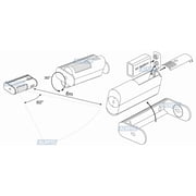 Portable Motion Sensor Alarm Entrance Chime For Premises Security And Nursery Alert