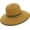 Olive, variant on Women's French Laundry Sun Hat - UPF 50+ - Backless, Foldable, and Packable 4 Brim Hat - One Size Brown