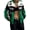 Green, variant on Womens Racing Jacket, Color Block Letter Graphic Bomber Jackets Vintage Zip Up Coat Lightweight Varsity Coats Y2k, Jacket Streetwear