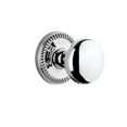 thumbnail image 3 of Grandeur Newfav_Psg_234 Newport Solid Brass Rose Passage Door Knob Set - Brass, 3 of 7