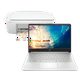 thumbnail image 1 of Laptop HP 14-dq5000la Intel Core i5 8GB RAM 512GB SSD + Multifuncional HP Deskjet Ink Advantage 2374, 1 of 5
