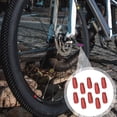 thumbnail image 4 of Kenally 10 piezas de tapas de neumáticos de bicicleta, piezas de cubierta de accesorios de rueda, accesorios de protección de carcasa de Herramientas y ferretería Rojo, 4 of 6