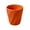 🍒 Orange_Base#5324, variant on Food Grade Plastic Cup with Twisted Design for Hot and Cold Drinks