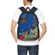thumbnail image 4 of Fotbe Colorful Coral Reef Mochila para Hombre y Mujer - Tela Oxford 600D Resistente - Mochila Impermeable de Gran Capacidad para Escuela, Viajes y Senderismo, 4 of 6