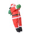 thumbnail image 2 of Christmas Pendant Santa Claus Rope Climbing, 2 of 2