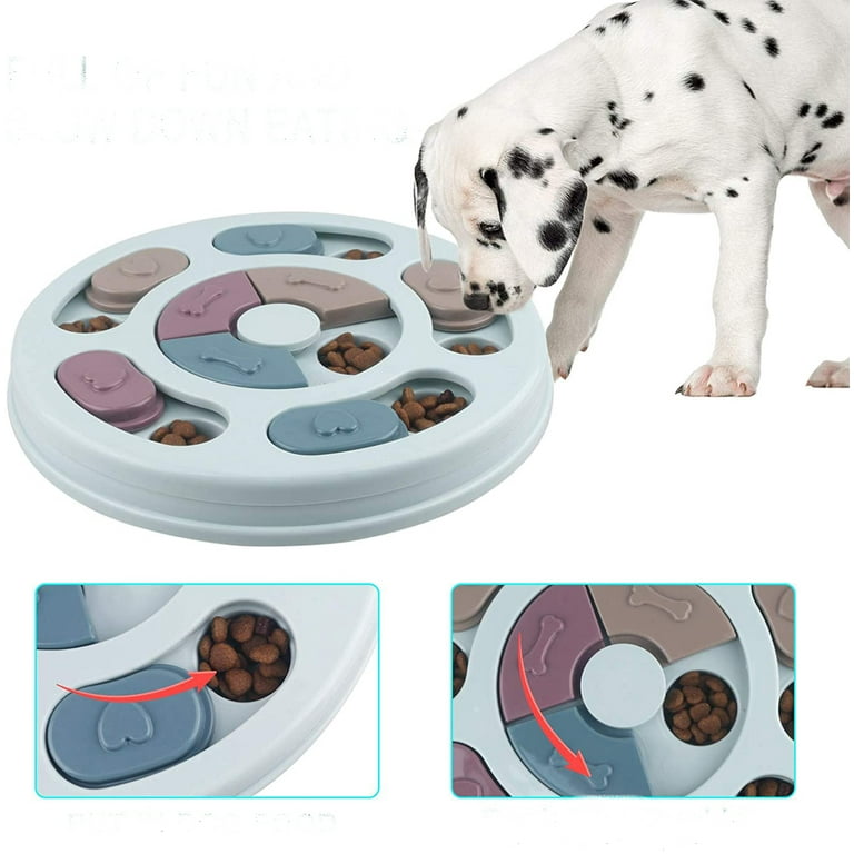 Smart Dogs Toy Treat,slow Down Eating Dog Toys,non-slip Intelligence Puzzle  Toys For Dog,puppy And Cat