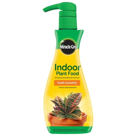 Miracle-Gro Indoor Plant Food, 8 oz (Best Liquid Fertilizer For Indoor Plants)