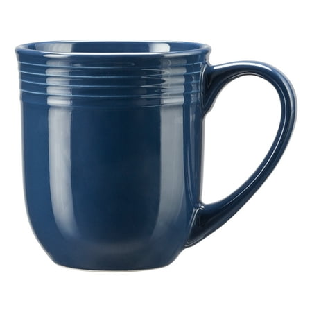 Mainstays Chiara Stoneware 16.5-oz Round Navy Mug