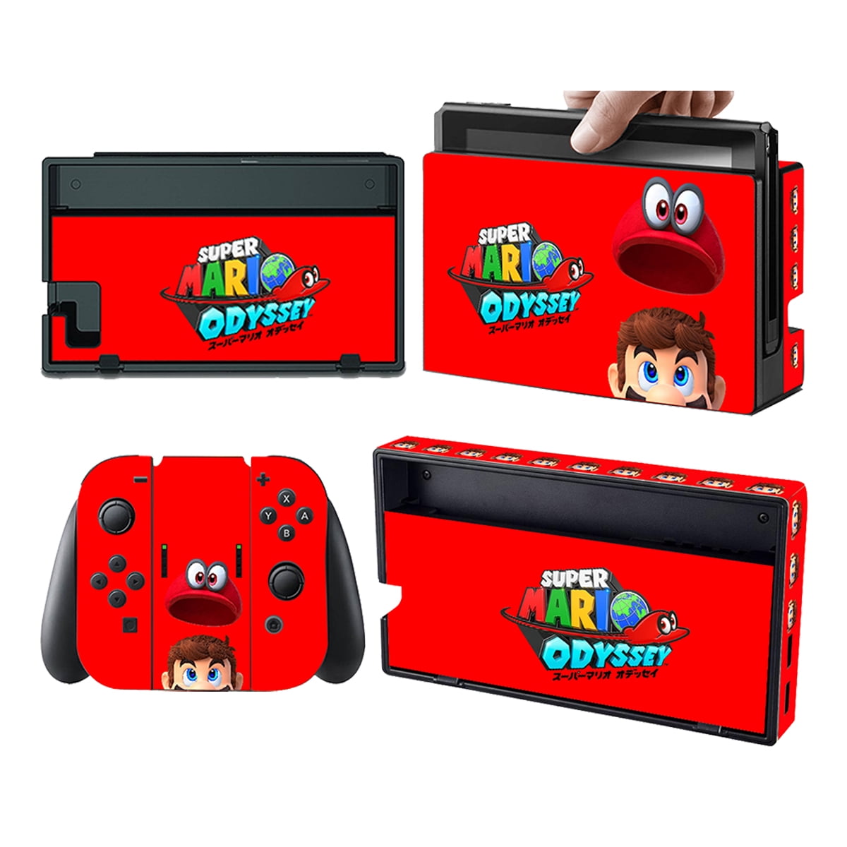 Super Mario Odyssey Vinyl Skin Decals Stickers for Regular PS4 Console  Stickers