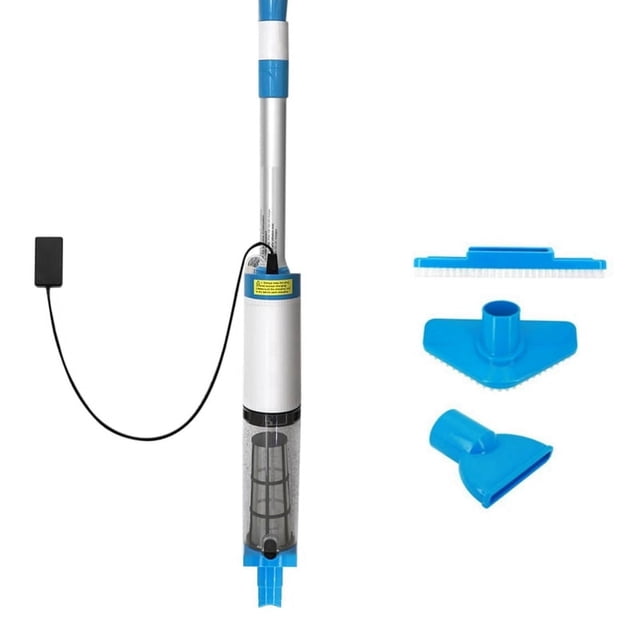 Aspiradora de Piscina , Recargable, Mano, Inalámbrica, para Limpiar y Residuos Piscinas, Enchufe Estadounidense