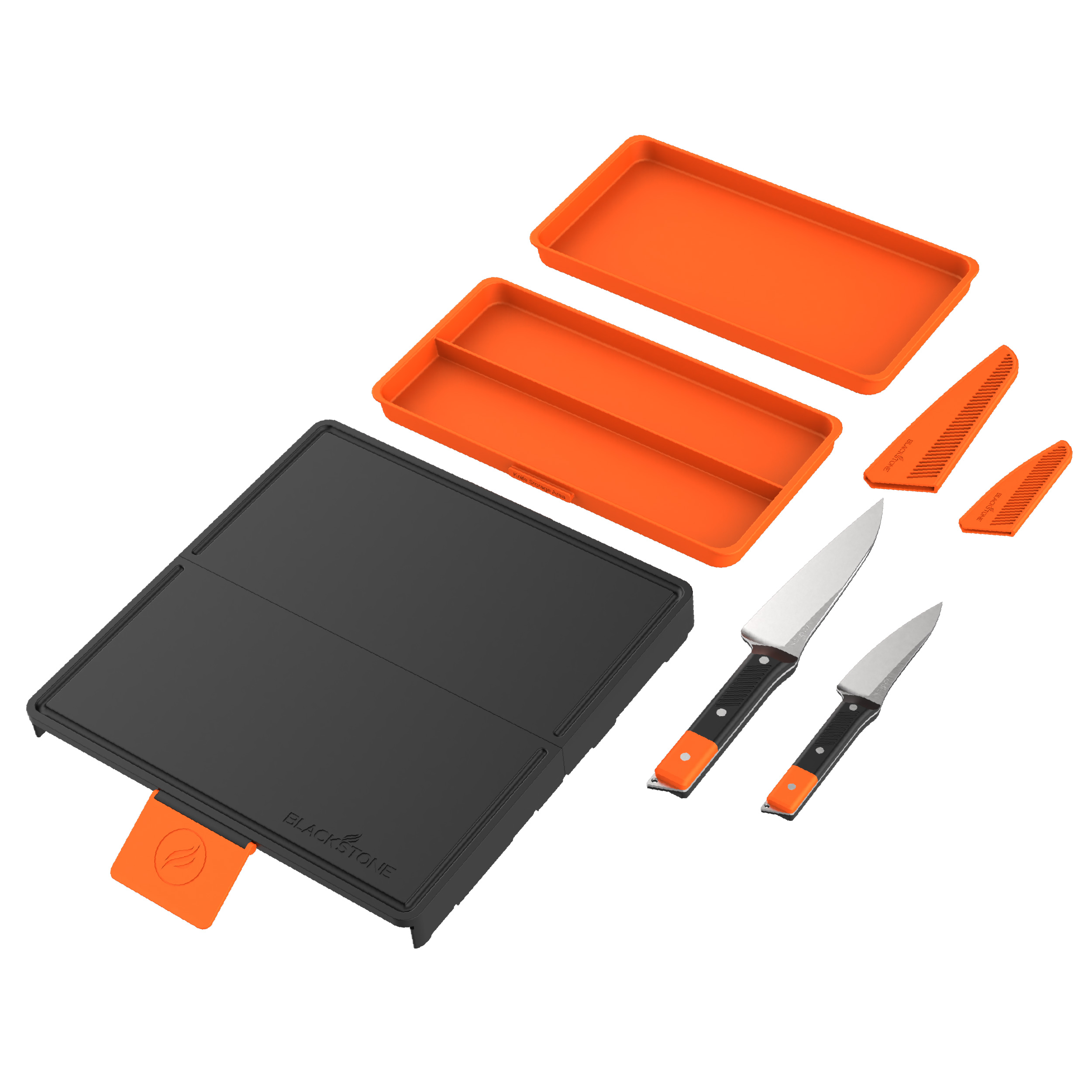 Blackstone Adventure Ready Camp Knives and Prep Board Kit, 5-Piece