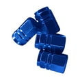 thumbnail image 3 of serony 10Pcs Tire Valve Caps Replace Accessory Auto Wheel Accessories Tyres Dust Covers Aluminum Alloy Rim Stem Cover for Decor Repair Blue, 3 of 7