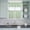 Auqamarin Beige, variant on 3 Piece Kitchen Curtains and Valances Set Sage Green Striped Cafe Curtains 24 Inch Length Modern Simple Farmhouse Beige Valance & Tier Curtain for Living Room Bedroom Small Window 54"x18" 27"x24"*2