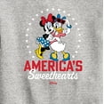 thumbnail image 3 of Disney - Americana - Americas Sweethearts - Toddler And Youth Crewneck Fleece Sweatshirt, 3 of 5