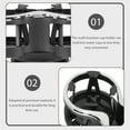 thumbnail image 3 of FRCOLOR cup holder Vehicle-mounted Cup Expander Outdoor Cup Extender Dual Slots Water Cup Rack Car Accessory,7.17"X5.12"X3.39", 3 of 5