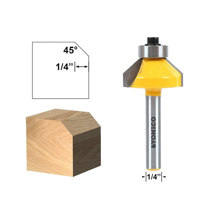 45 angle router bit deals