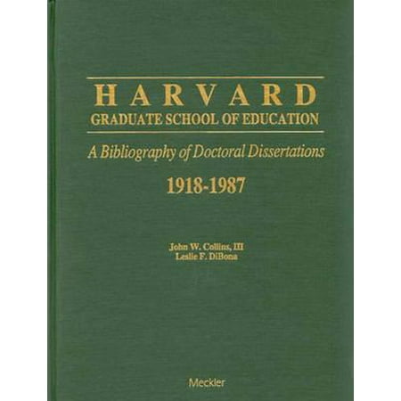 Doctoral dissertation bibliographic database